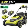 Kit de Cortadora Autopropulsada Sin Escobillas de 21″ y 40 V HP
