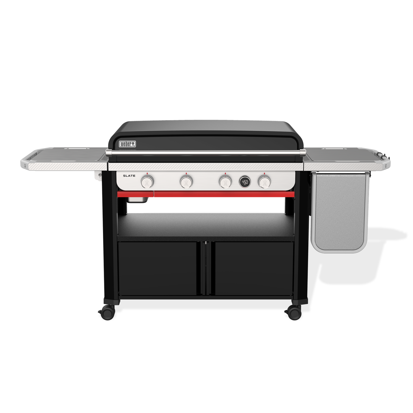 Slate® 36" Rust-Resistant Griddle with Flip-Up Side Table (Liquid Propane)