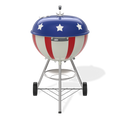 Weber 22” Star-Spangled Kettle