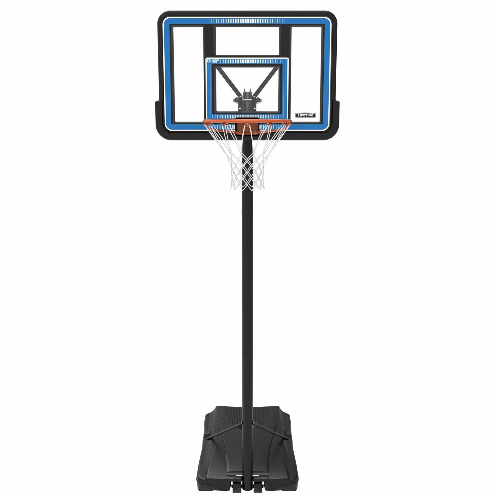 Lifetime Adjustable Portable Basketball Hoop (44-Inch Polycarbonate)
