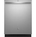 GE – 24″ Top Control Built-In Hybrid Tub Dishwasher with Dry Boost – Stainless Steel