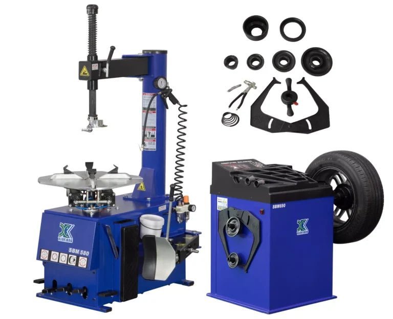 2.0 HP Tire Changer & Wheel Balancer Machine Combo 580 690