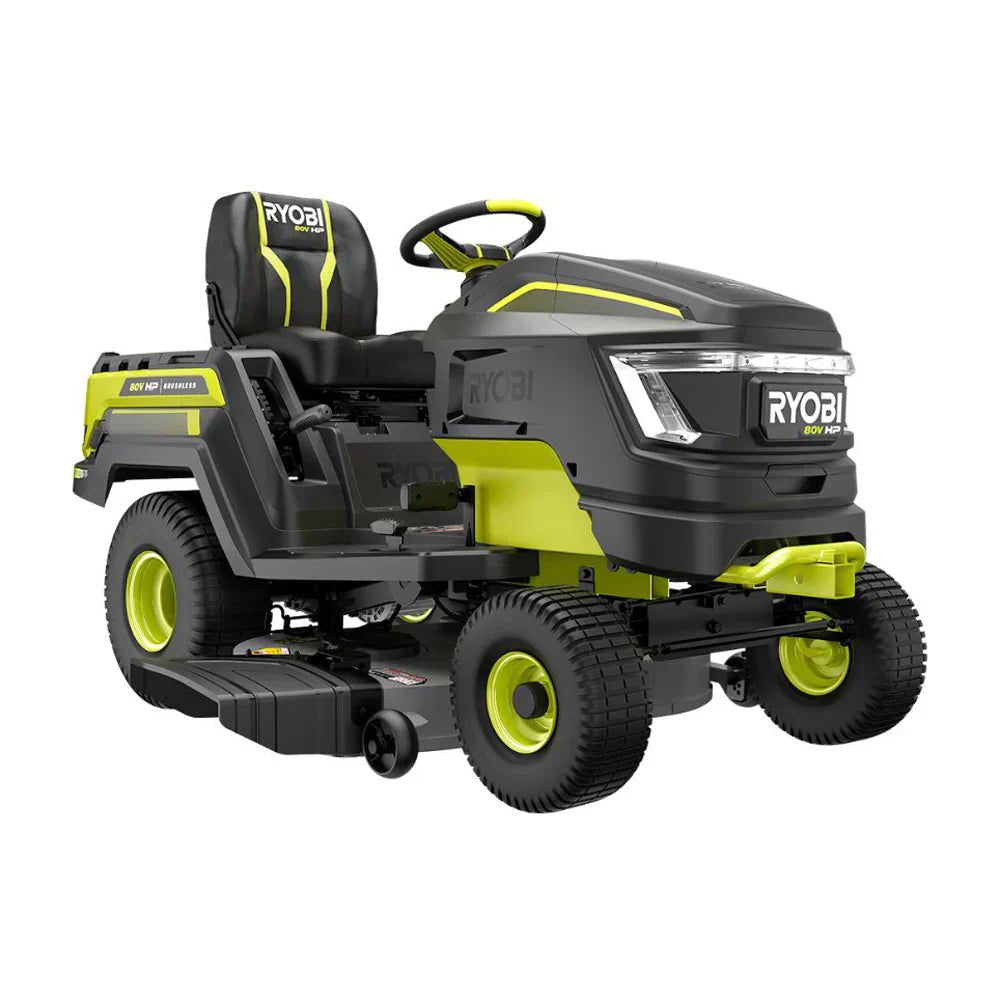 Brushless 80V Hp 46-Inch Cordless Lawn Tractor Battery Powered