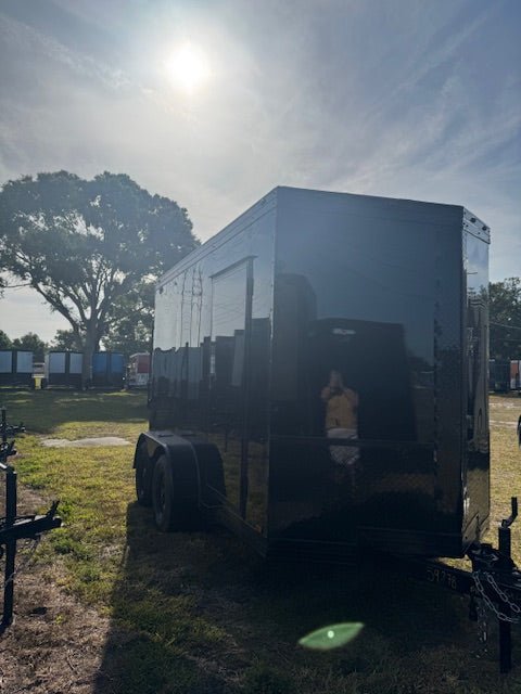 2025 6X12TA ENCLOSED CARGO TRAILER RAMP DOOR 9278