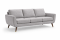 Luxe Comfort Upholstered Sofa – Modern Minimalist Collection