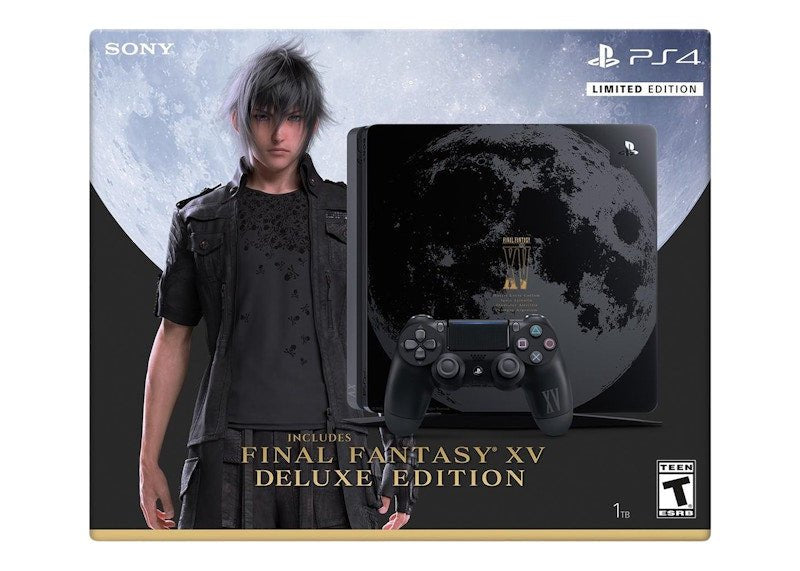 Sony PlayStation 4 PS4 1TB Final Fantasy XV Limited Edition Console Bundle (US Plug)