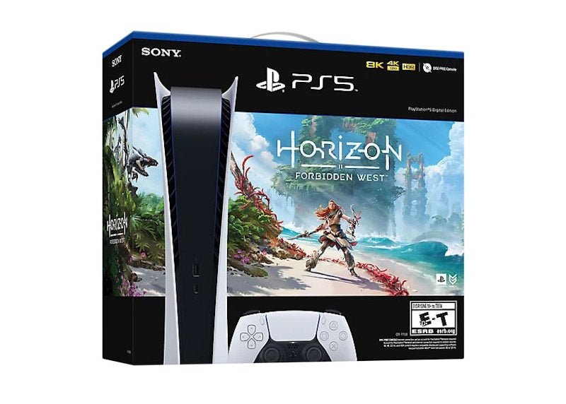 Sony PlayStation 5 PS5 Digital Horizon Forbidden West Console Bundle (EU Plug) 19420590