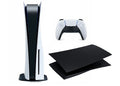 Sony Playstation 5 PS5 Disc Console with PS5 Console Cover (US Plug) 1000032115/1000029754