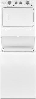 Whirlpool 3.5 Cu. Ft. Stacked Electric Laundry Center with 9 Wash Cycles and AutoDry System, White