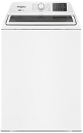 Whirlpool WTW4307SW 4.2–4.3 Cu. Ft. Top Load Washer with 2-in-1 Removable Agitator, Soft Close Glass Lid, White