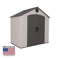 Lifetime, 8'x5' Outdoor Storage Shed