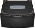 LG – SideKick 1.0 Cu. Ft. High-Efficiency Smart Top Load Pedestal Washer with 3-Motion Technology – Black steel