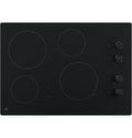 GE 30″ Built-In Knob Control Electric Cooktop JP3030DWBB