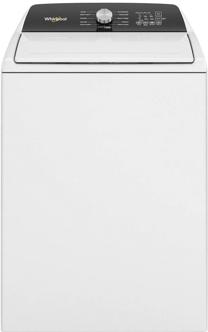 Whirlpool 4.5 Cu. Ft. White Agitator Top Load Washer with Built-in Faucet