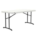Lifetime 5-Foot Nesting Folding Table