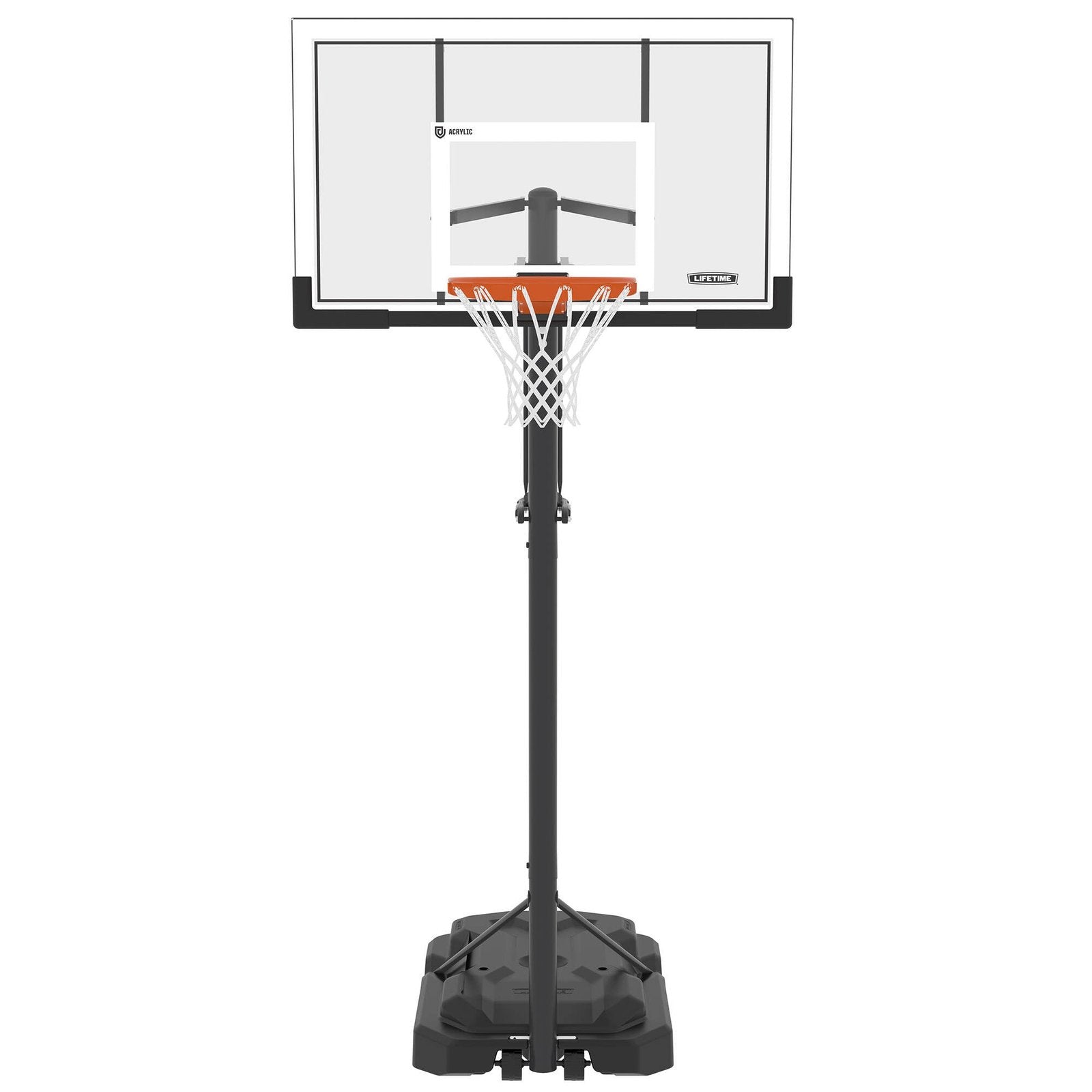 Lifetime Adjustable Portable Basketball Hoop (54-Inch Acrylic)