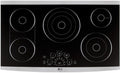 LG STUDIO 36″ Built-In Electric Cooktop LSCE365ST