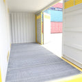 20FT new yellow container with open doors