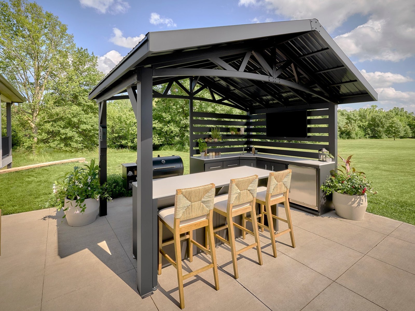 Langston Appliance-Ready Outdoor Kitchen