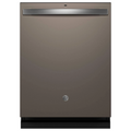 GE 24 in. Top Control Flush-Mount Dishwasher with 45 dBa Sound Level, 3rd-Rack & Dry Boost – Fingerprint Resistant Stainless
